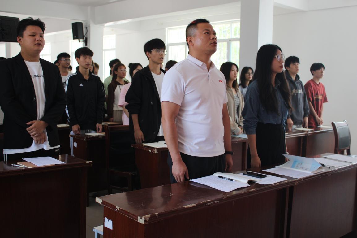 青春逢盛世,奋斗正当时——白菜官网第四期团课培训正式开班 青春逢盛世,奋斗正当时——白菜官网第四期团课培训正式开班