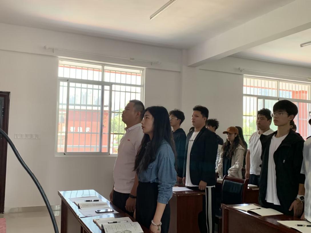青春逢盛世,奋斗正当时——白菜官网第四期团课培训正式开班 青春逢盛世,奋斗正当时——白菜官网第四期团课培训正式开班
